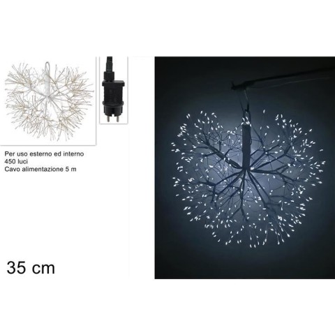 APPENDINO RAMI LUMINOSI 35CM 450LED BIANCO FREDDO
